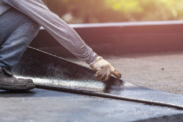 Professional Basement Waterproofing technician working in Mooresburg, TN